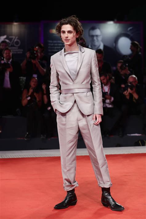 timothee chalamet suit.